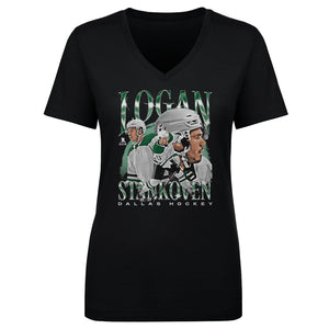 Logan Stankoven Women's V-Neck T-Shirt | 500 LEVEL