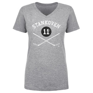 Logan Stankoven Women's V-Neck T-Shirt | 500 LEVEL